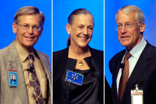 Jim, Alice and Rob Walton