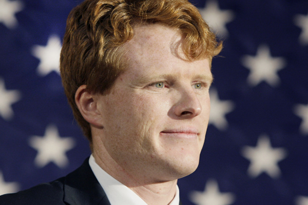Joseph P. Kennedy III aims high (AP/Elise Amendola)