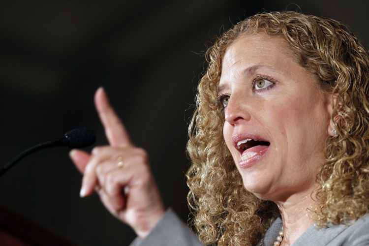 Democratic National Committee Chairwoman Rep. Debbie Wasserman Schultz (AP/Alex Brandon)