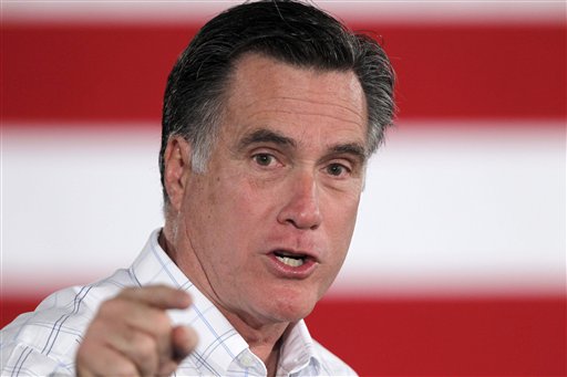In this photo taken Thursday, Jan. 5, 2012, Republican presidential candidate former Massachusetts Gov. Mitt Romney speaks in Salem, N.H. Conservative leaders are encouraging their brethren to rally behind Rick Santorum or perhaps another conservative to counter Mitt Romneys rise in the presidential race.  Virtually silent on the rollicking contest until now, these leaders of the GOP base burned up the phone lines and cyberspace Wednesday, energized by Santorums single-digit loss to the well-funded Romney in Iowa.  (AP Photo/Matt Rourke) (AP)
