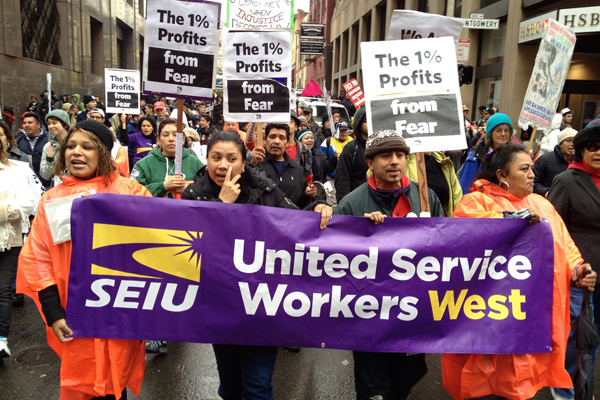 Unions and Occupy: who's leading who?