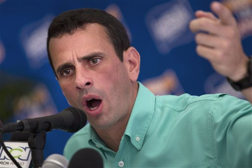 Henrique Capriles Radonsk (AP Photo/Ariana Cubillos)