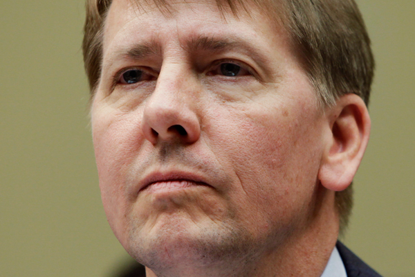 Richard Cordray, financial watchdog (Reuters/Yuri Gripas)