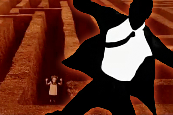 Clips from the opening sequences of "Homeland" and "Mad Men"