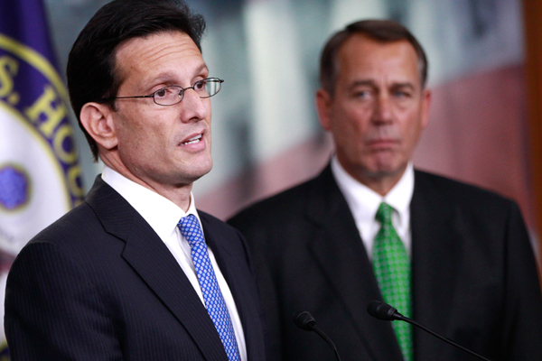Eric Cantor and John Boehner (AP/Charles Dharapak)