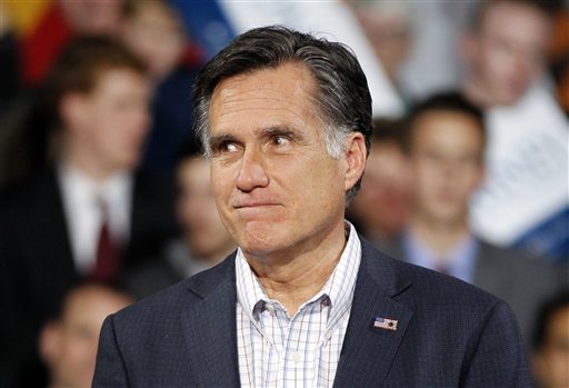 Republican presidential candidate, former Massachusetts Gov. Mitt Romney (AP)