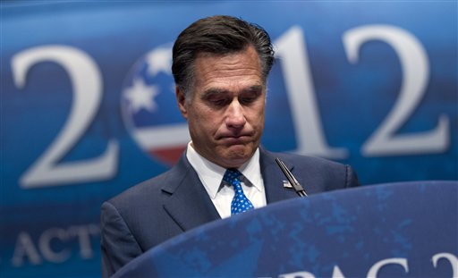 Republican presidential candidate, former Massachusetts Gov. Mitt Romney (AP)
