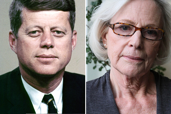John F. Kennedy and his one-time girlfriend Mimi Alford (AP/AP/Tina Fineberg)