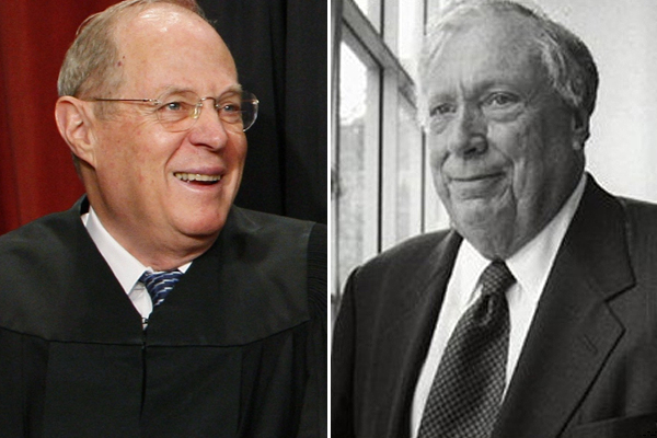 Judges Anthony Kennedy and Steven Reinhardt (AP/Charles Dharapak/Stephanie Turner)