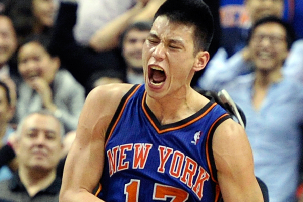 Why so excited? (Reuters/Mike Cassese)