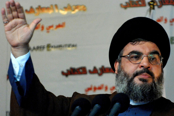 Hassan Nasrallah (AP/Mahmoud Tawil)