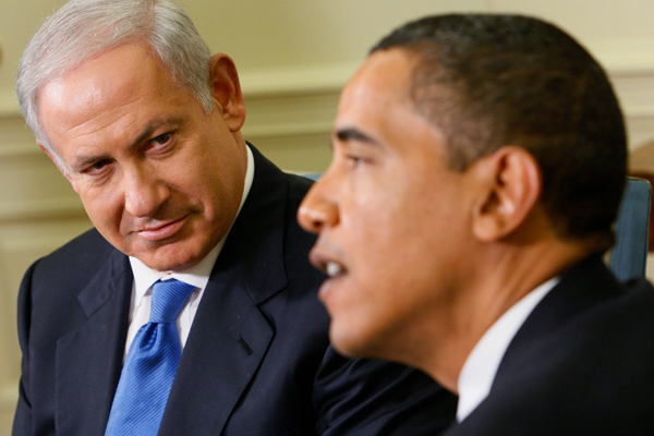 Israeli Prime Minister Benjamin Netanyahu and President Obama (AP)