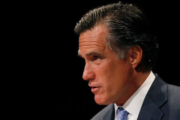 Mitt Romney in August, 2006 (AP/Matt Sayles)