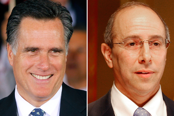Mitt Romney and Charles Boustany (AP)