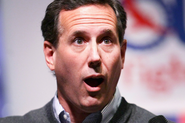 Rick Santorum (Reuters/Brian Losness)