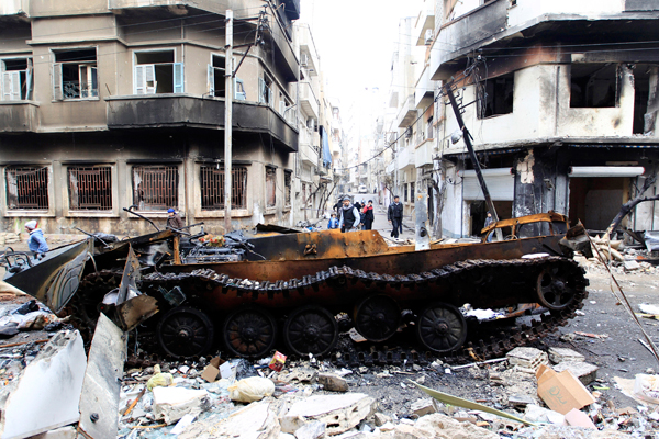 Welcome to a nightmare (Reuters/Ahmed Jadallah)