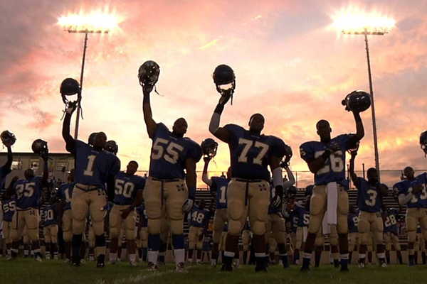 A still from "Undefeated"