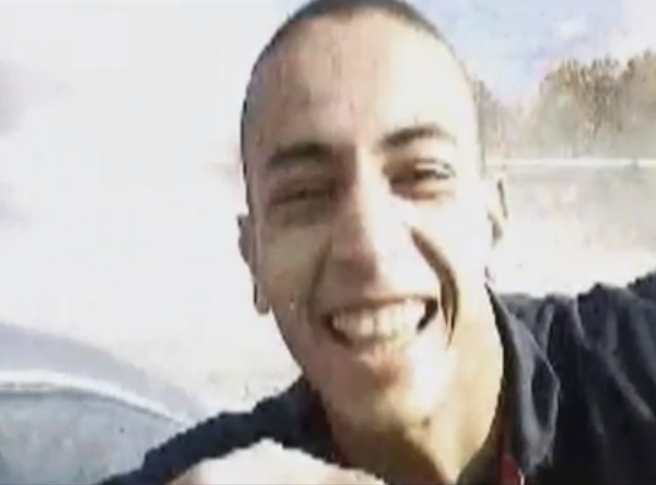This screengrab shows an image of Mohammed Merah. The video was reportedly filmed by Merah's friends a year and a half ago in the suburbs of Toulouse.