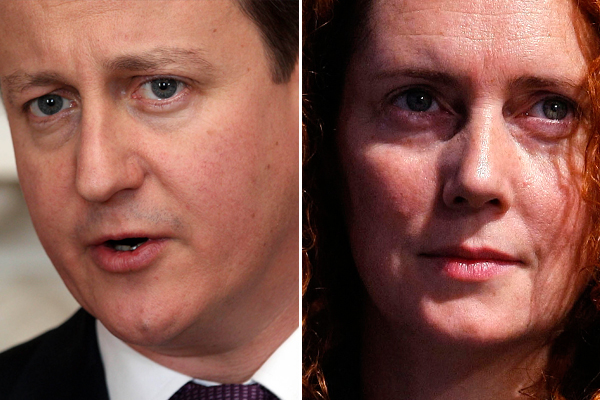 David Cameron and Rebekah Brooks (Reuters)