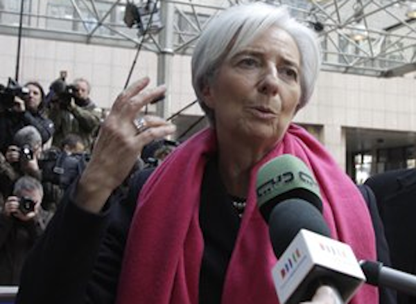 Managing Director of the International Monetary Fund Christine Lagarde (AP Photo/Virginia Mayo)