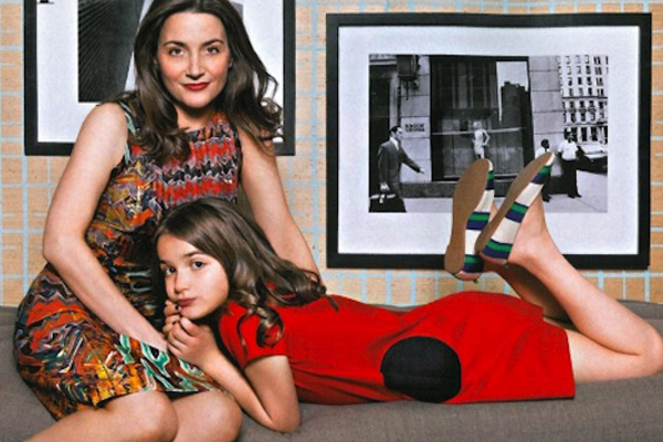 Dara-Lynn Weiss with her daughter, Bea.