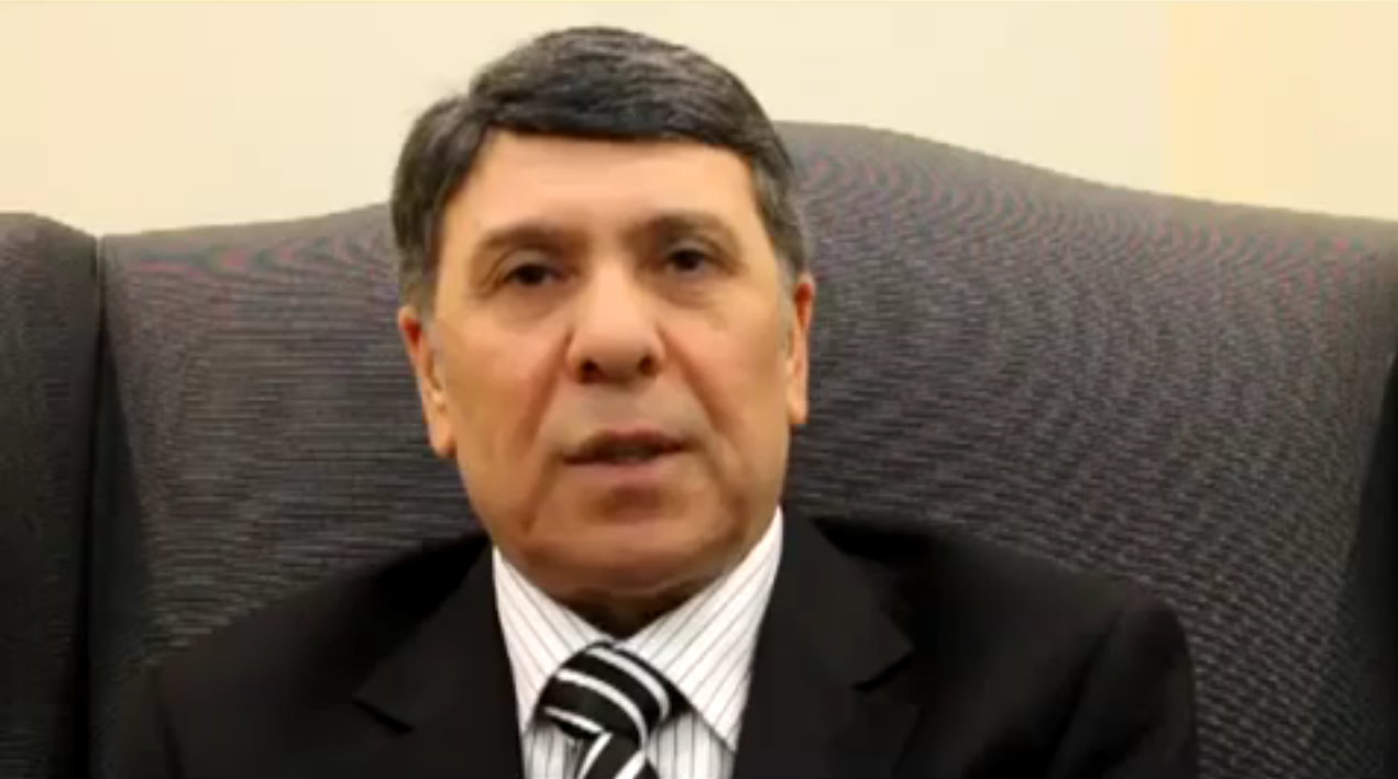 Syria's deputy oil minister Abdo Hussameddin announced his resignation on YouTube (YouTube)