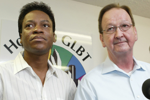Tyron Garner and John Lawrence (Reuters)