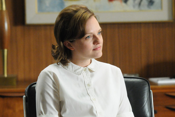 Elisabeth Moss in "Mad Men"