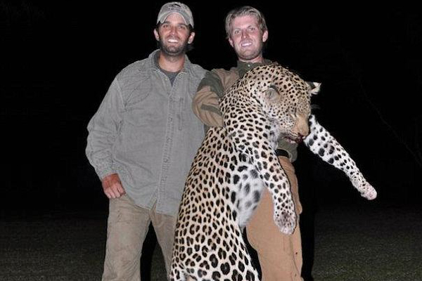 Donald Trump, Jr. and Eric Trump (<a href='http://www.huntinglegends.com/'>huntinglegends.com</a>)