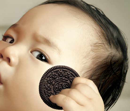 Detail from Oreo ad