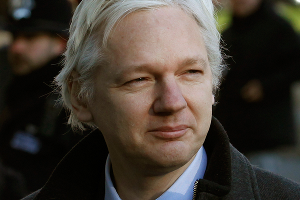 Julian Assange (Reuters/Andrew Winning)