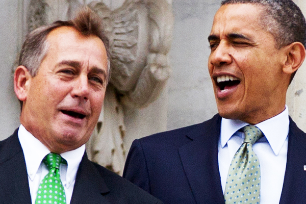 John Boehner and Barack Obama (AP/Carolyn Kaster)