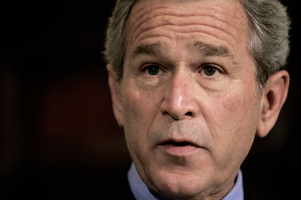 George W. Bush in 2006 (AP/Ron Edmonds)