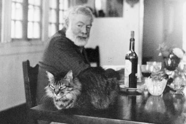 Ernest Hemingway (<a href='http://www.jfklibrary.org/Research/The-Ernest-Hemingway-Collection/Media-Gallery.aspx'>John F. Kennedy Presidential Library & Museum</a>)