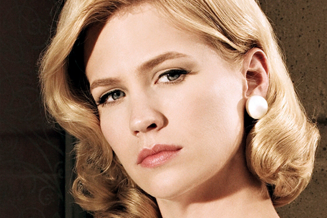 January Jones in "Mad Men"