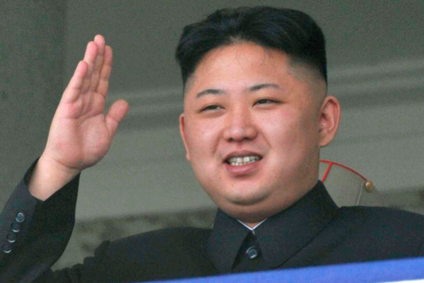 North Korea leader Kim Jong Un (Reuters/Kyodo)