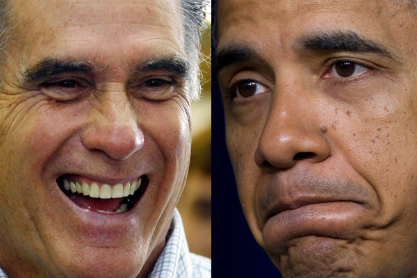 Mitt Romney and Barack Obama (AP)
