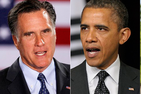 Mitt Romney and Barack Obama (AP)