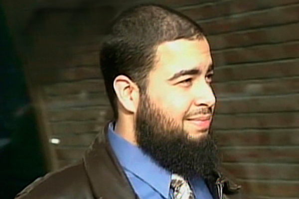 Tarek Mehanna is seen in this image from video footage taken in Boston in 2009. (Reuters/WHDH-TV)