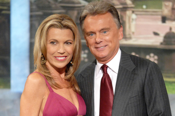 Vanna White and Pat Sajak (AP/Peter Kramer)