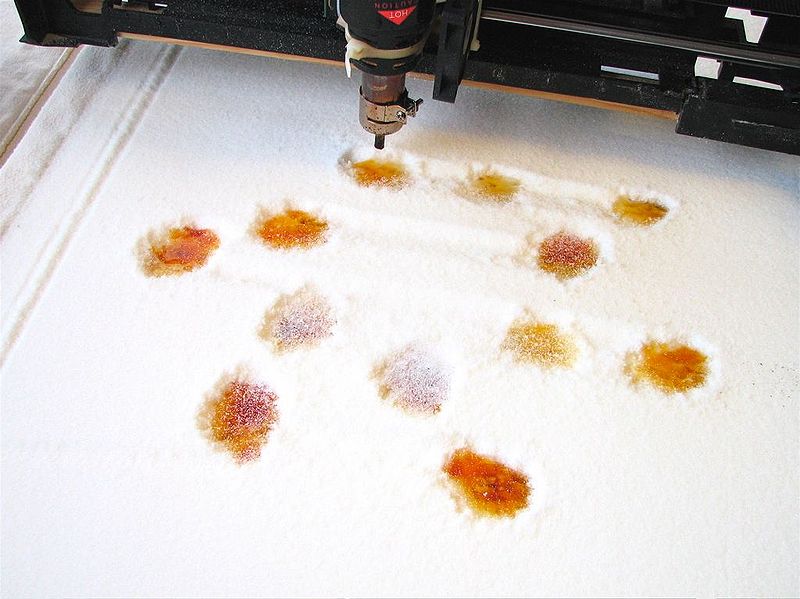 The open-source CandyFab 3-D printer. (Wikipedia)