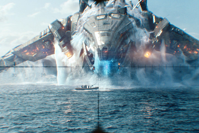 A still from "Battleship"