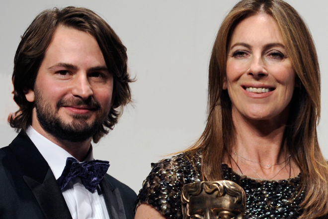 Mark Boal and Kathryn Bigelow (Reuters/Toby Melville)