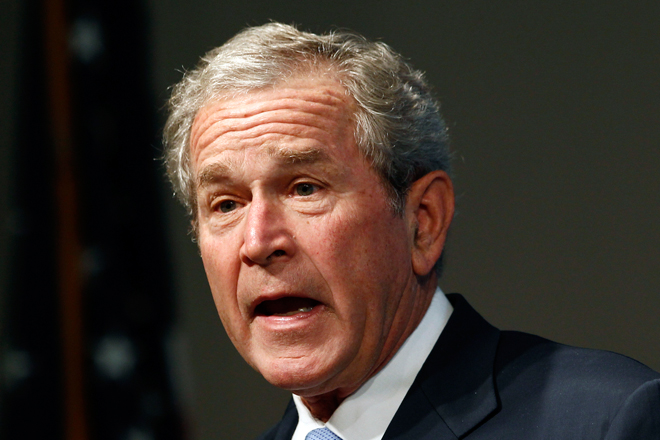 George W. Bush (Reuters/Kevin Lamarque)