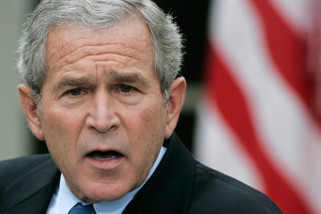 George W. Bush (AP/Ron Edmonds)