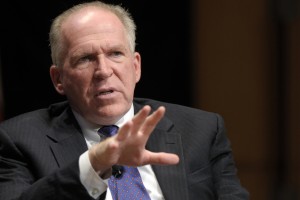 In this Sept. 7, 2011 file photo, White House counterterrorism adviser John Brennan speaks in Washington. (AP Photo/Susan Walsh, File)