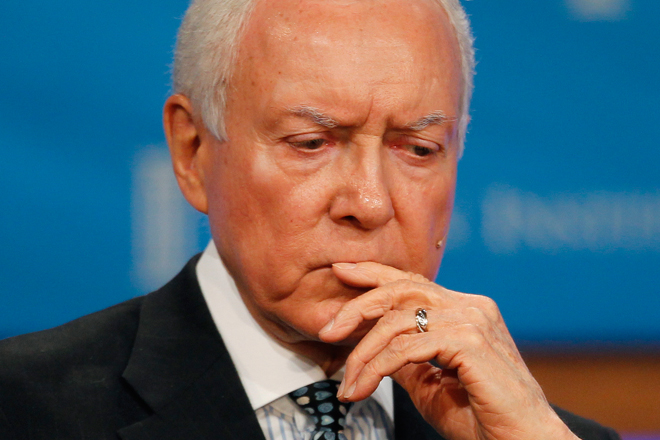 Orrin Hatch (Reuters/Fred Prouser)