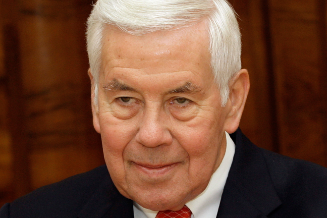 Richard Lugar (AP/Mikhail Metzel)