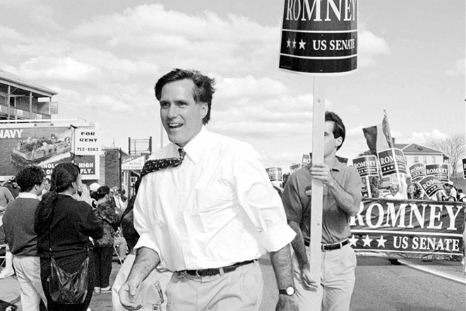 Mitt Romney in 1994 (AP/C.J. Gunther)