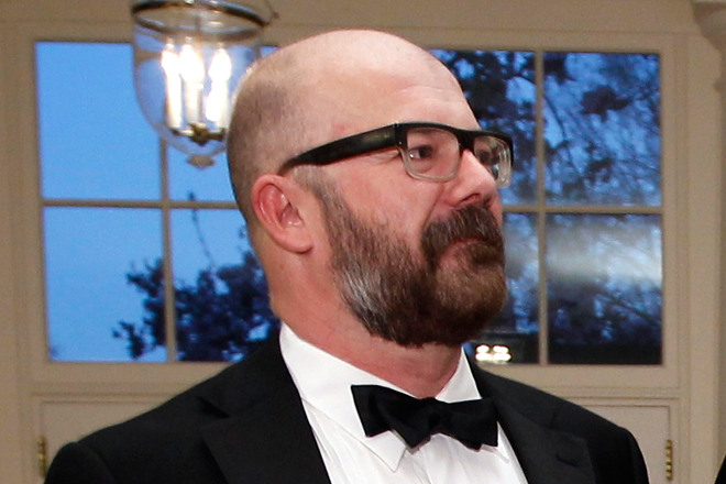 Andrew Sullivan at a White House state dinner in March. (AP/Charles Dharapak)